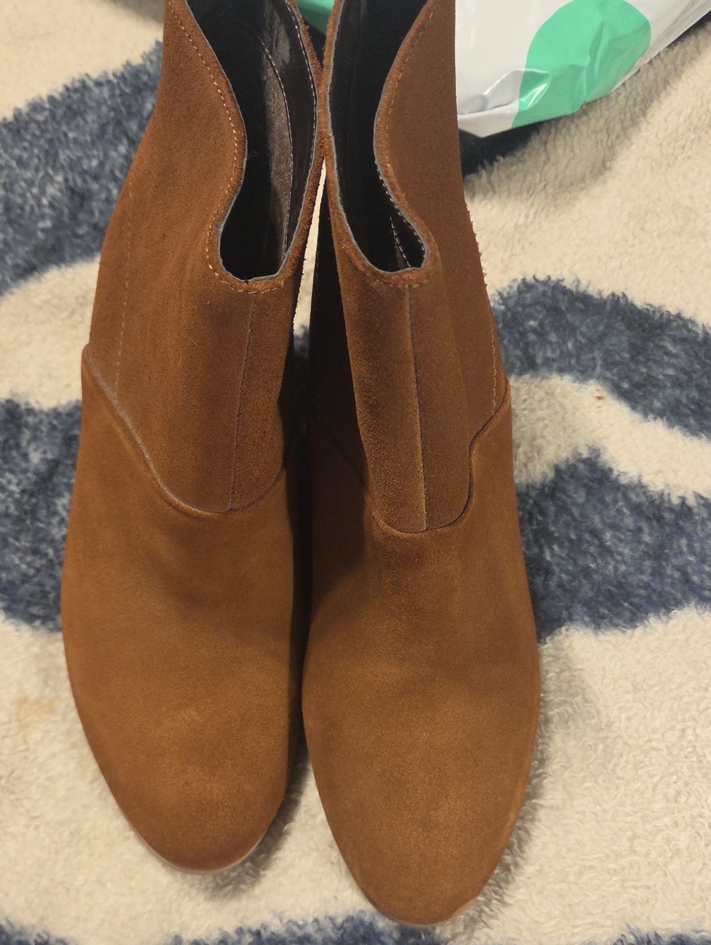 Hush Puppies Brown Suede Chelsea Ankle Boots